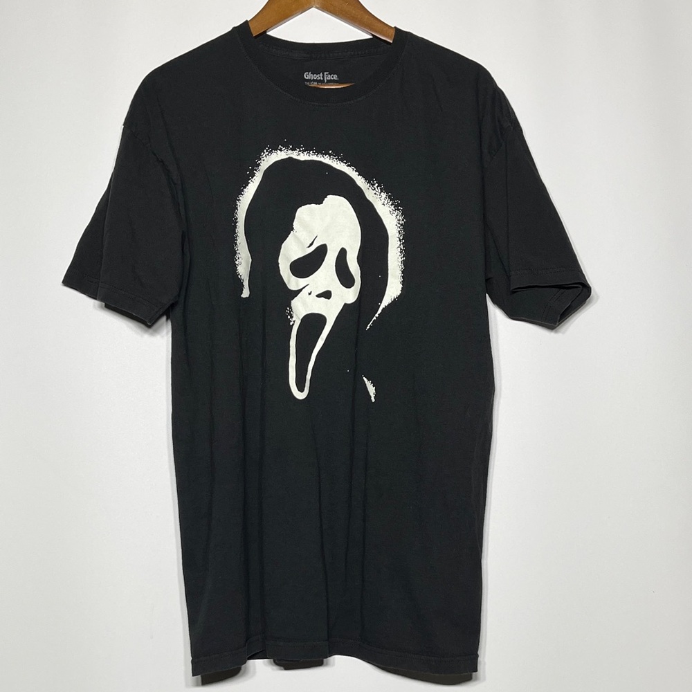 Ghost Face Black Graphic Tee